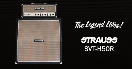 The Strauss 50 Watt Valve Amplifier Head!