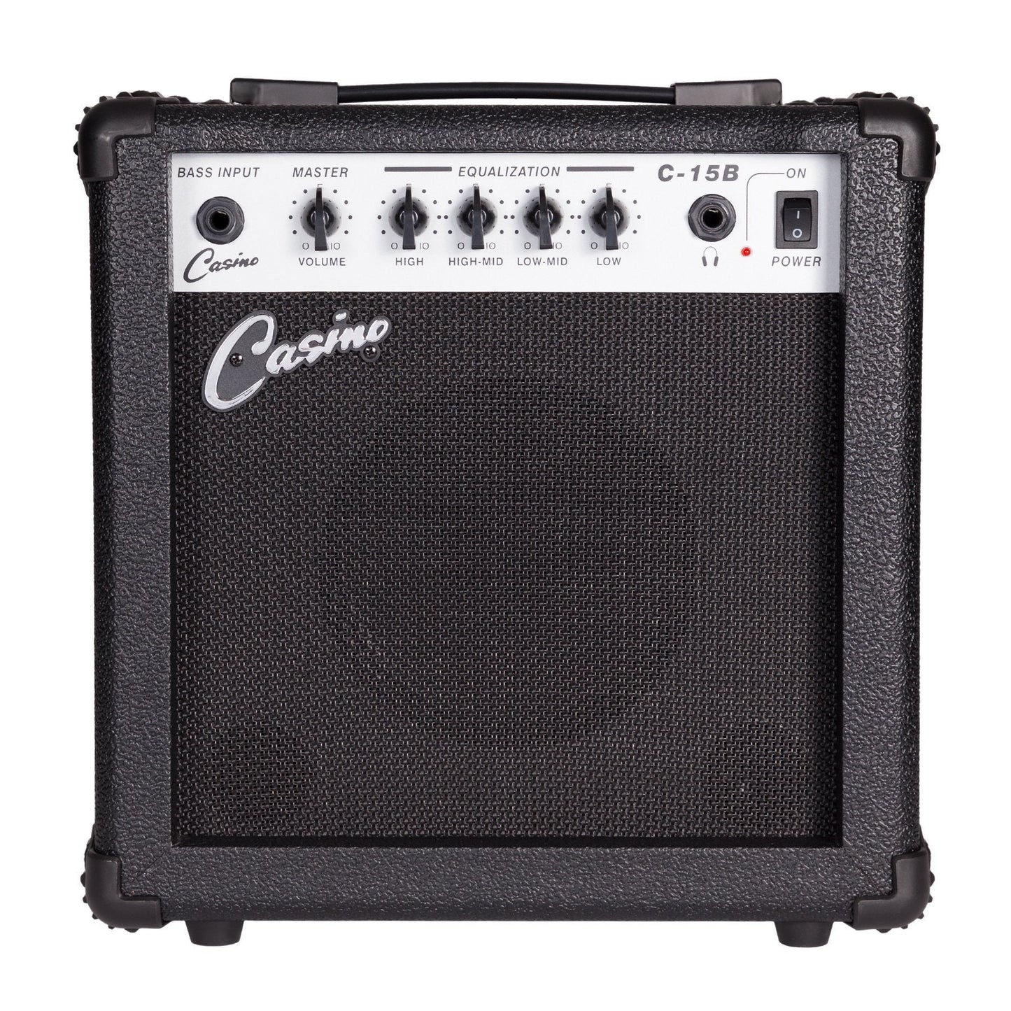 Load image into Gallery viewer, Casino J-Style Electric Bass Guitar and 15 Watt Amplifier Pack (Black)
