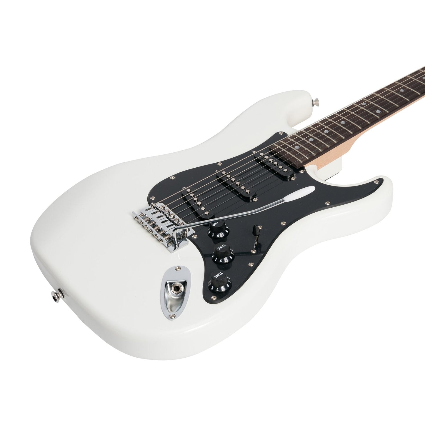 Casino ST-Style Electric Guitar Set (White)