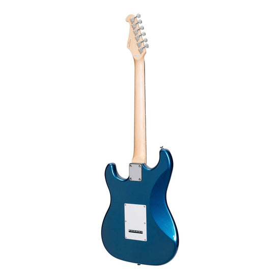 Casino ST-Style Electric Guitar and 10 Watt Amplifier Pack (Metallic Blue)