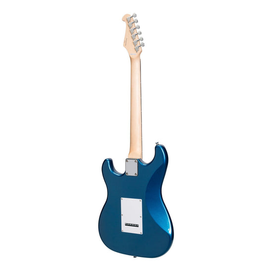 Casino ST-Style Electric Guitar and 15 Watt Amplifier Pack (Metallic Blue)