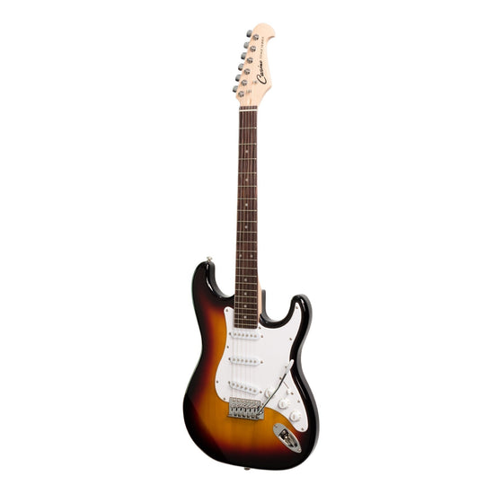 Load image into Gallery viewer, Casino ST-Style Electric Guitar and 15 Watt Amplifier Pack (Sunburst)
