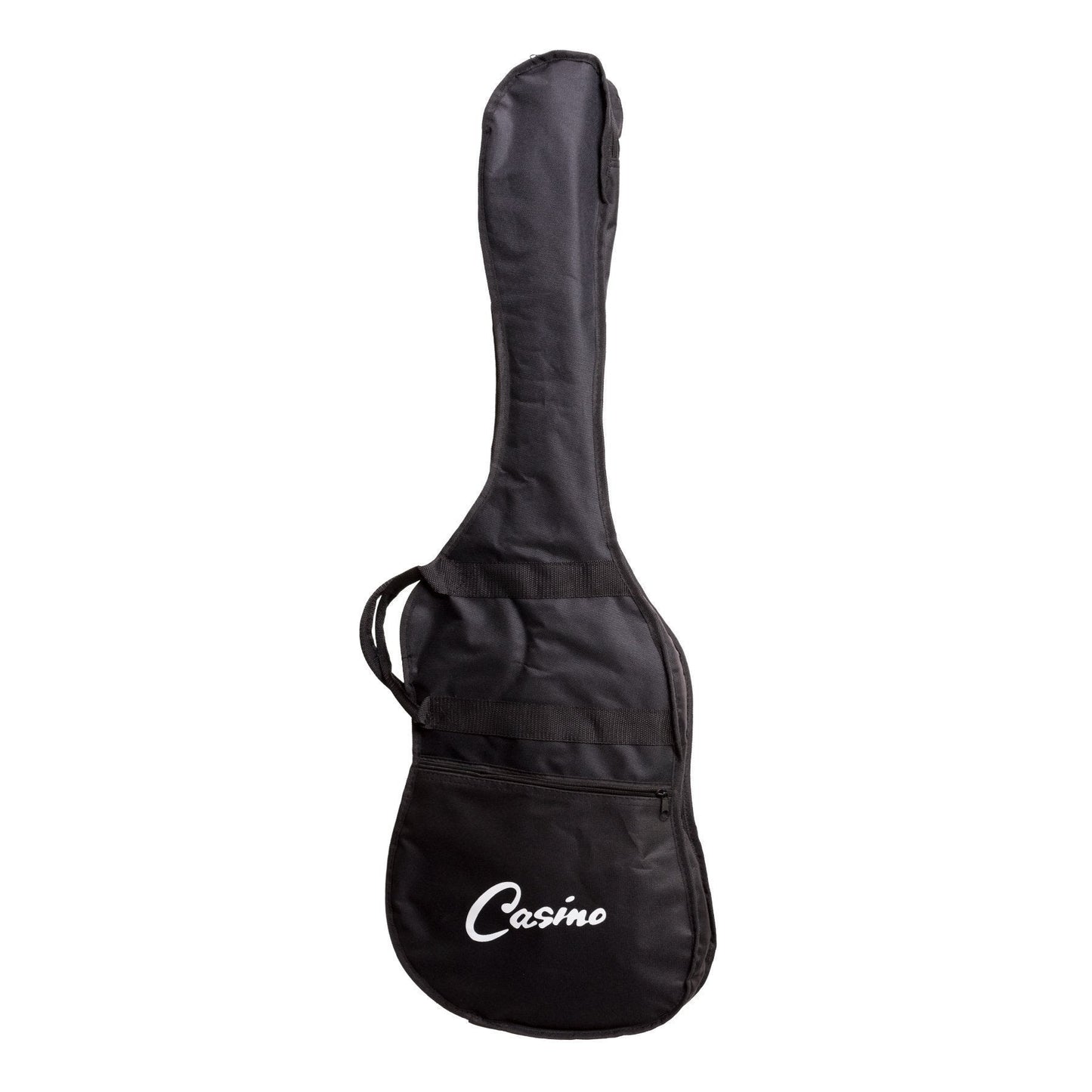 Casino ST-Style Left Handed Electric Guitar Set (Black)