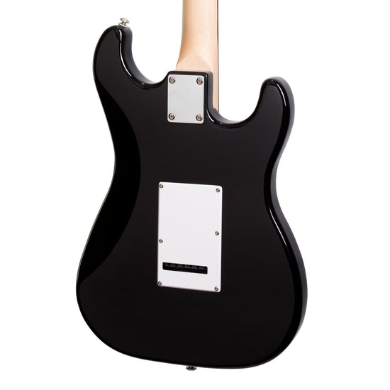Casino ST-Style Left Handed Electric Guitar Set (Black)