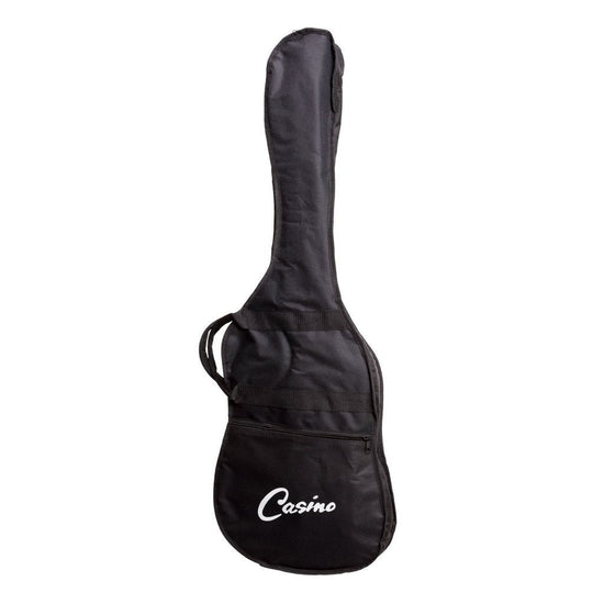 Casino ST-Style Left Handed Short-Scale Electric Guitar Set (Black)