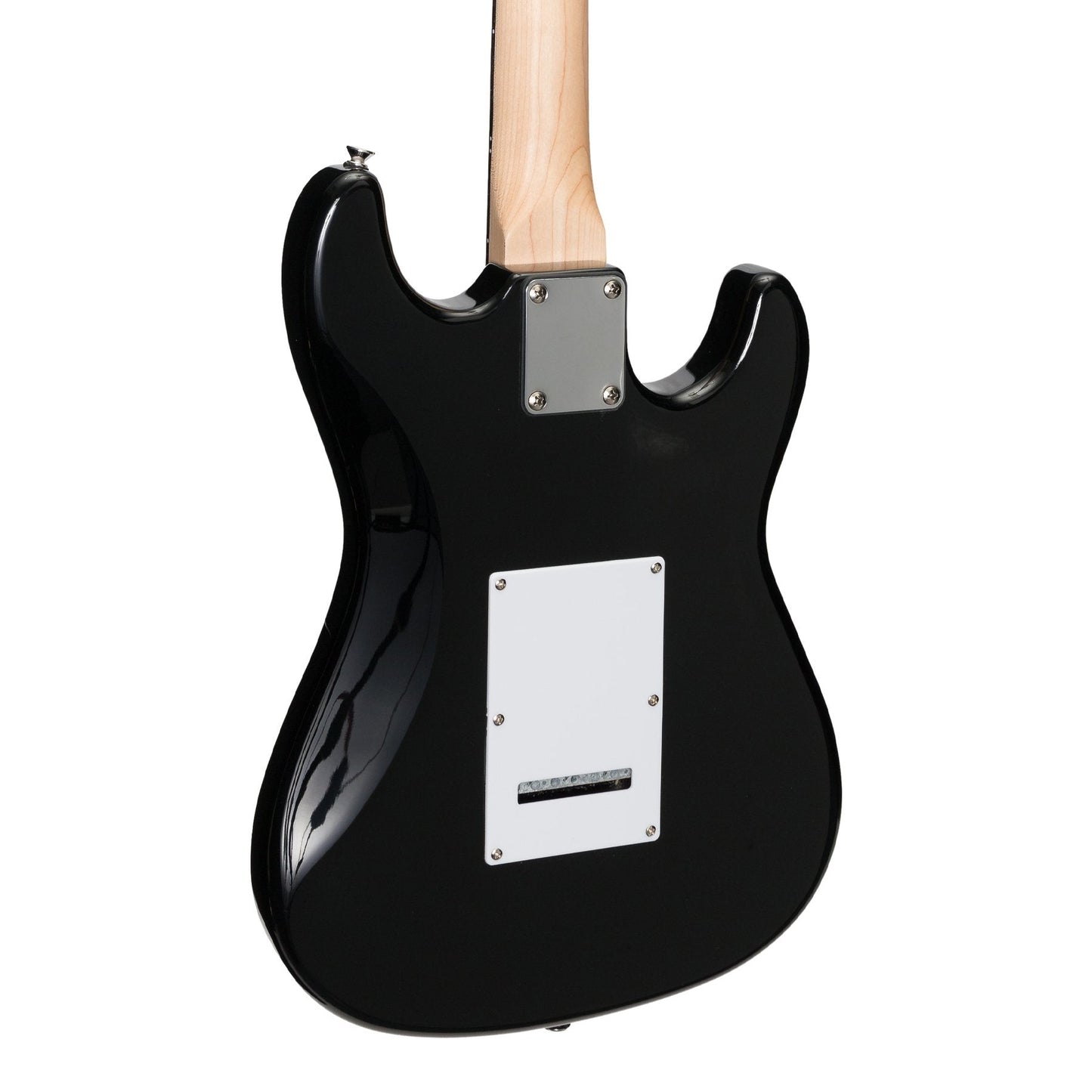 Casino ST-Style Left Handed Short-Scale Electric Guitar and 10 Watt Amplifier Pack (Black)