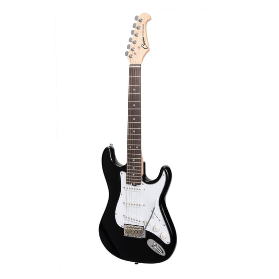Casino ST-Style Short Scale Electric Guitar and 10 Watt Amplifier Pack (Black)