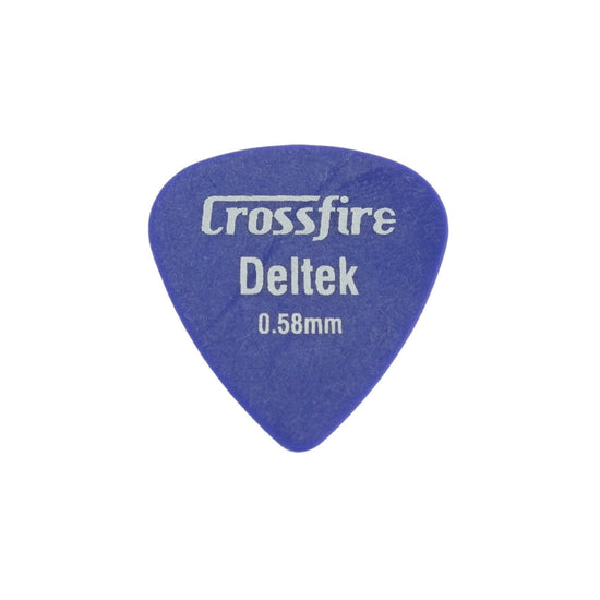 Crossfire Deltek 0.58mm Guitar Picks (10 Pack Assorted)