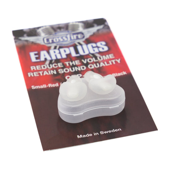 Crossfire Deluxe Earplugs (Medium White)