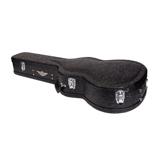 Crossfire Deluxe Shaped Classical Guitar Hard Case (Paisley Black)