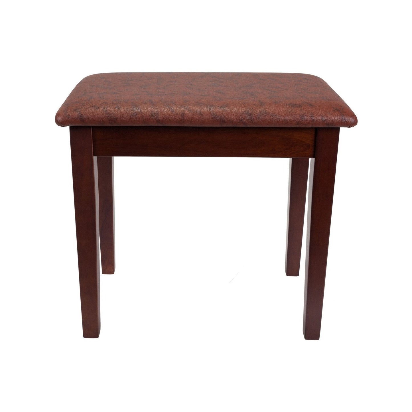 Crown Compact Piano Stool with Storage Compartment (Walnut)