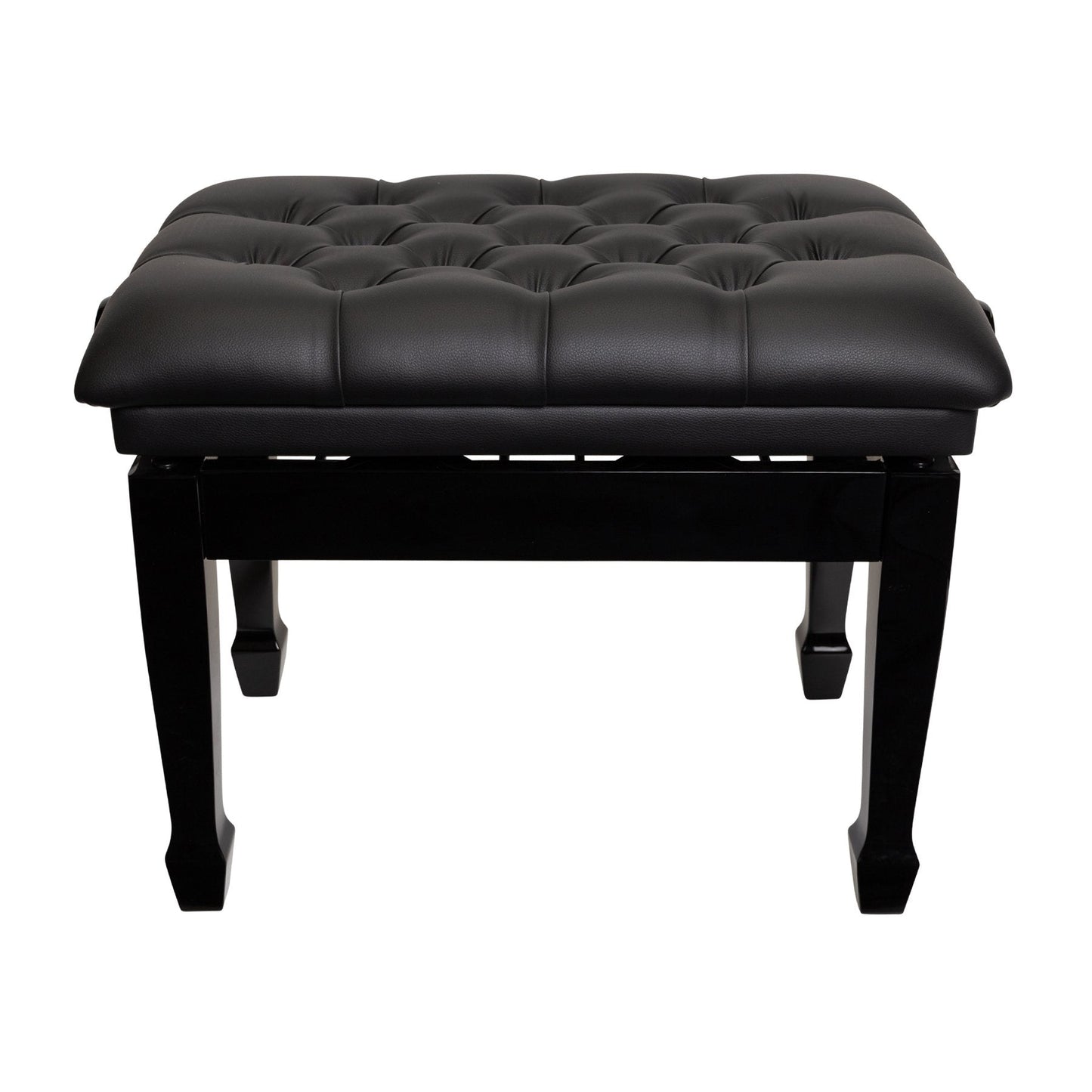 Load image into Gallery viewer, Crown Deluxe Padded Adjustable Height Piano Stool (Black)
