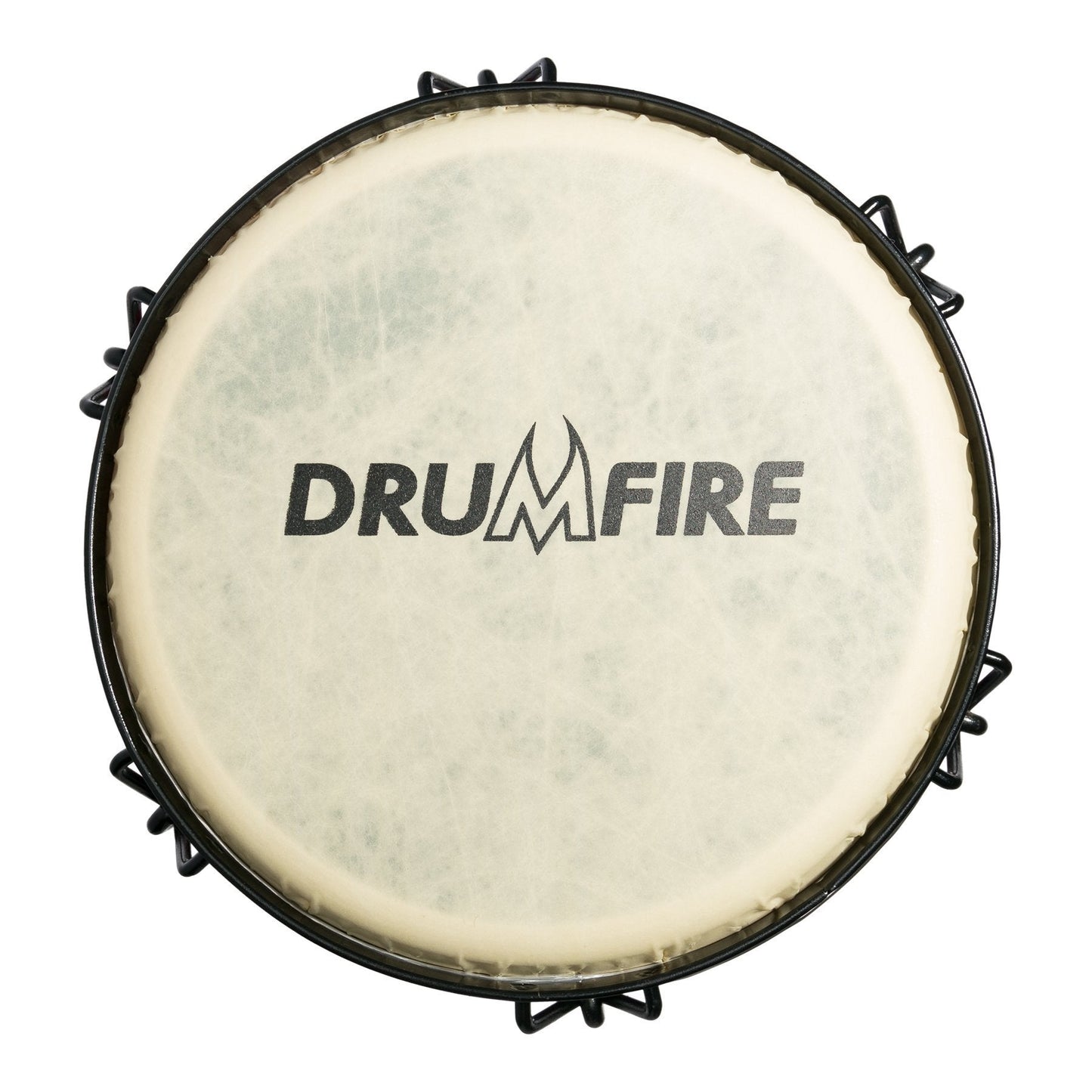 Drumfire 10" Tuneable Synthetic Head Djembe (Multicolour)