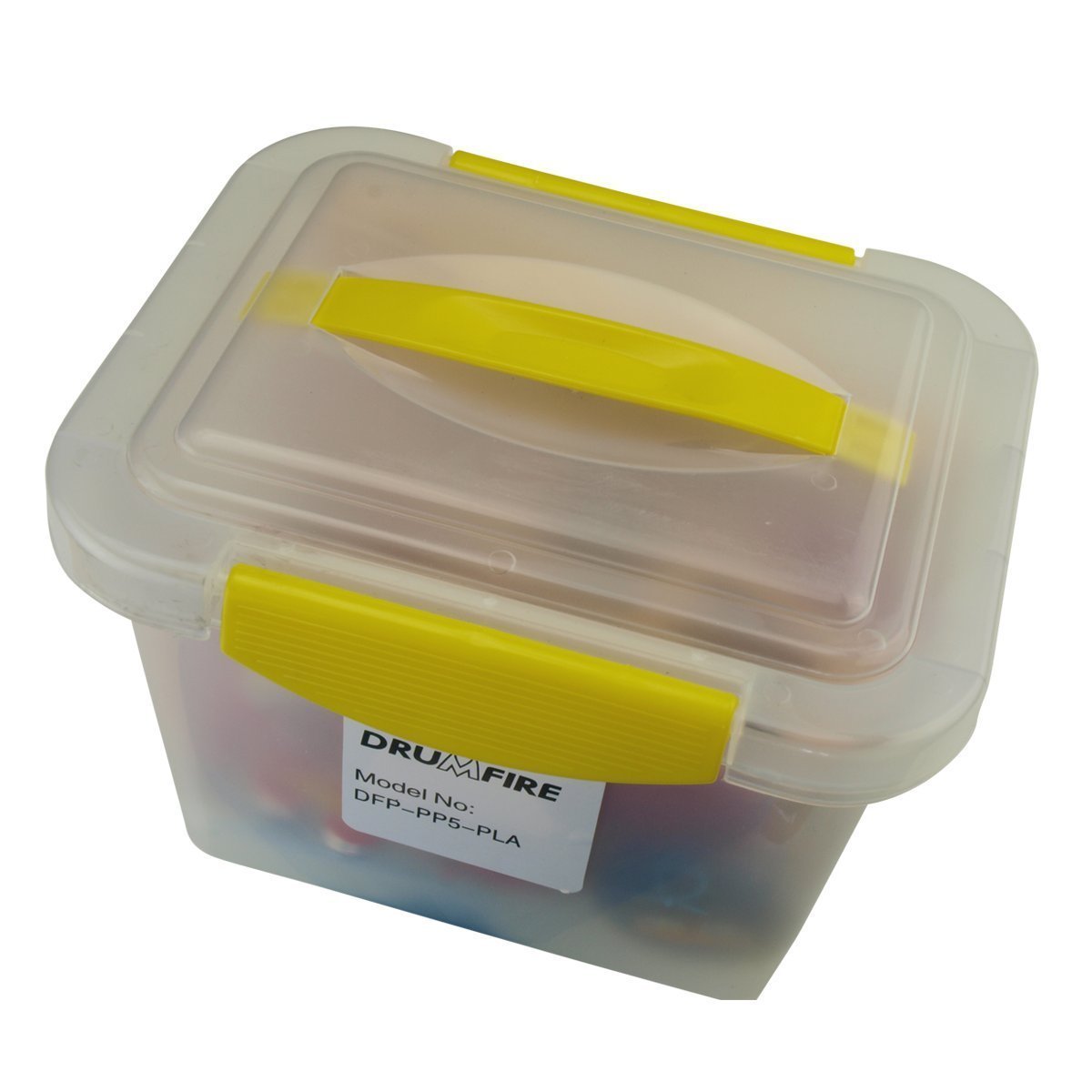 Drumfire Hand Percussion Set with Plastic Carry Tub (10-Piece)