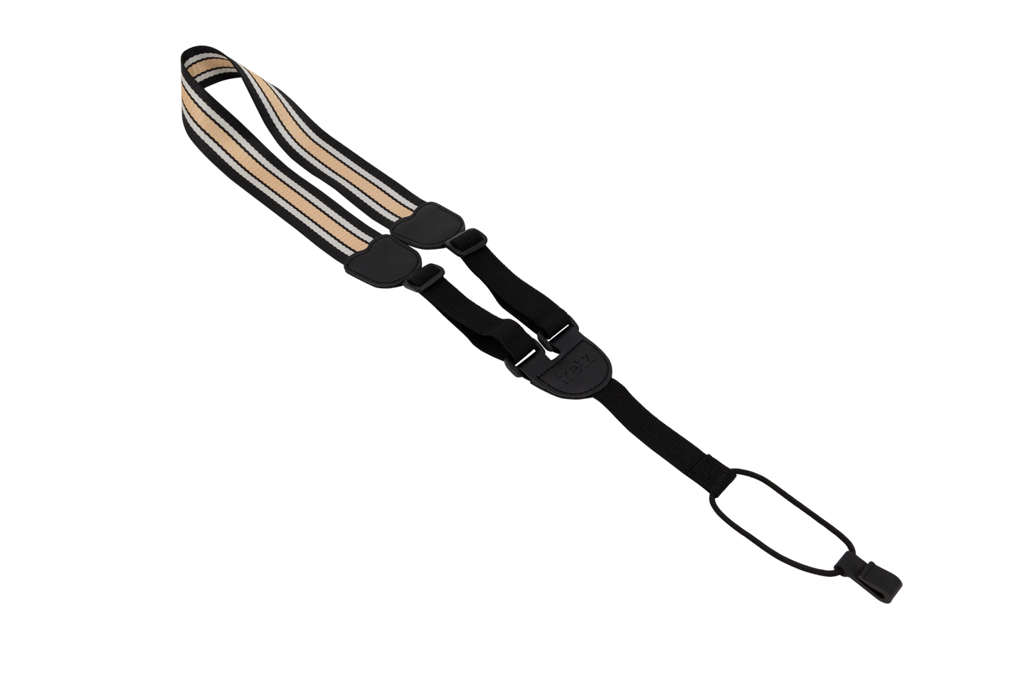 Fretz 1" Nylon Neck Ukulele Strap w/ Hook White