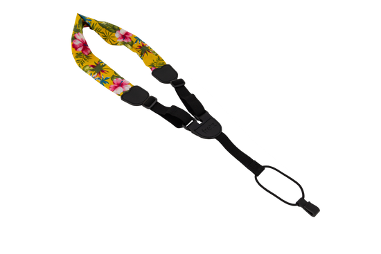 Fretz 1" Poly Neck Ukulele Strap w/ Hook Yellow