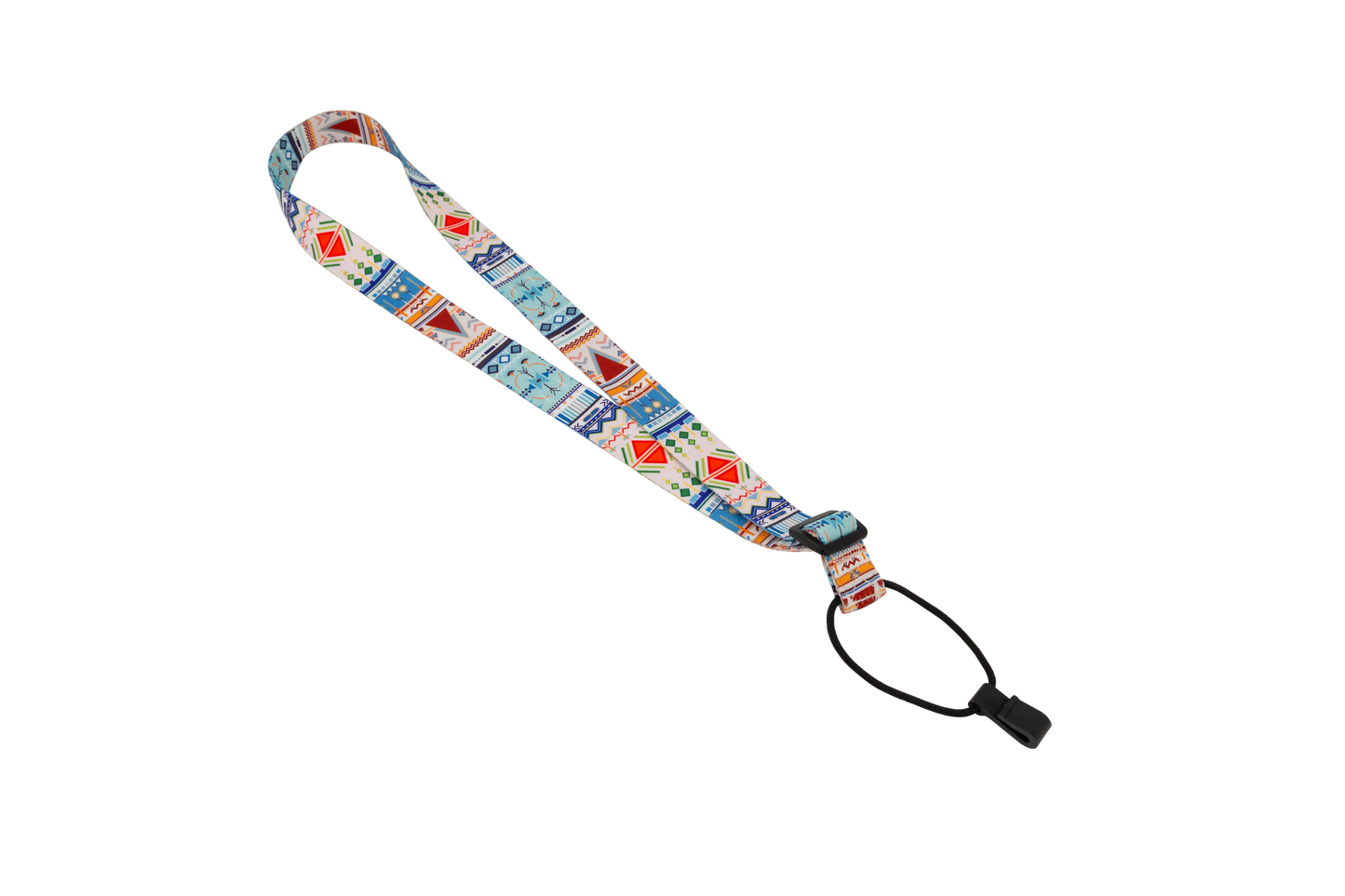 Fretz 1" Print Neck Ukulele Strap Light Blue