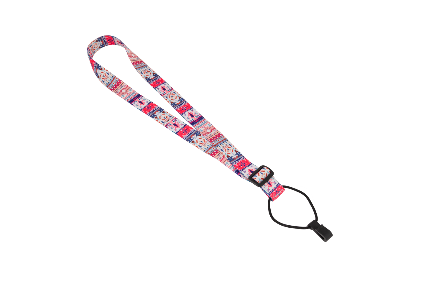 Fretz 1" Print Neck Ukulele Strap Pink