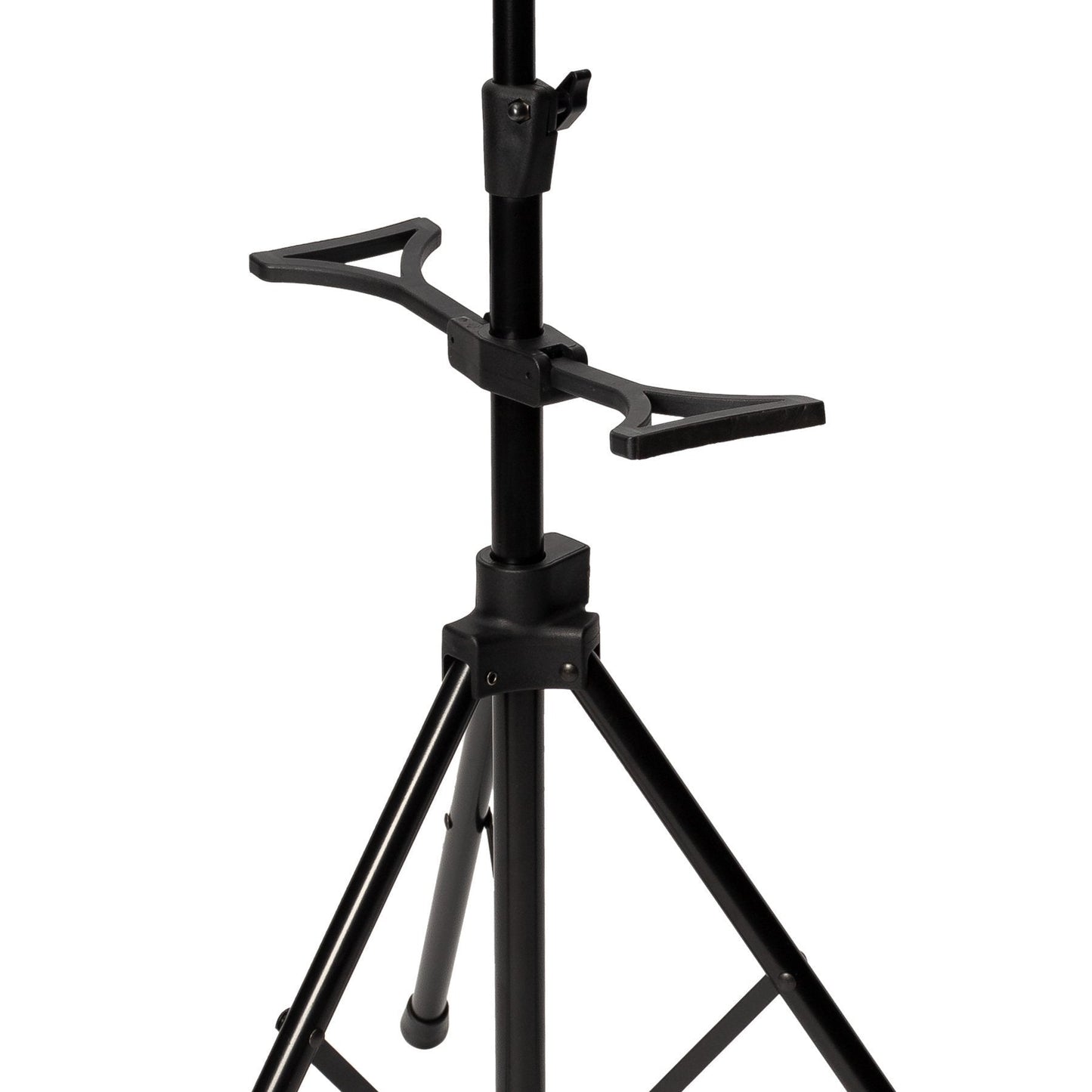 Fretz Heavy Duty Self-Locking Double Guitar Stand (Black)