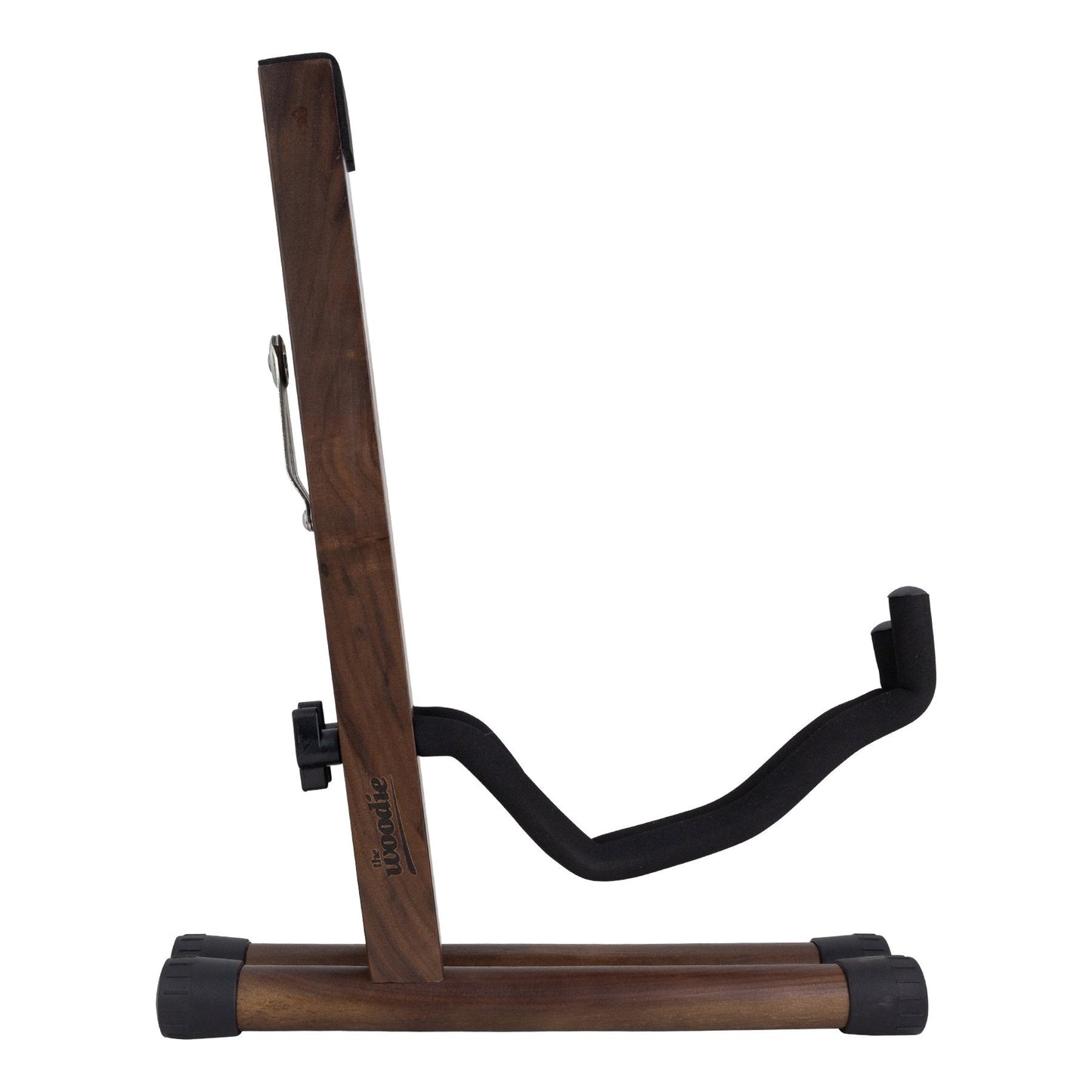 Fretz 'Woodie 5' Wooden Folding A-Frame Acoustic and Electric Guitar Stand (Walnut)