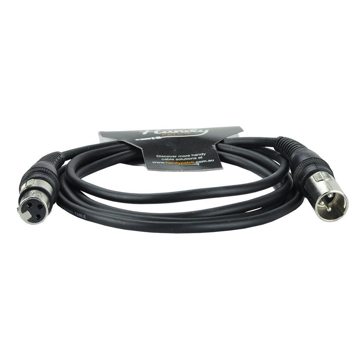 Handy Patch Male XLR to Female XLR Cable (2m)