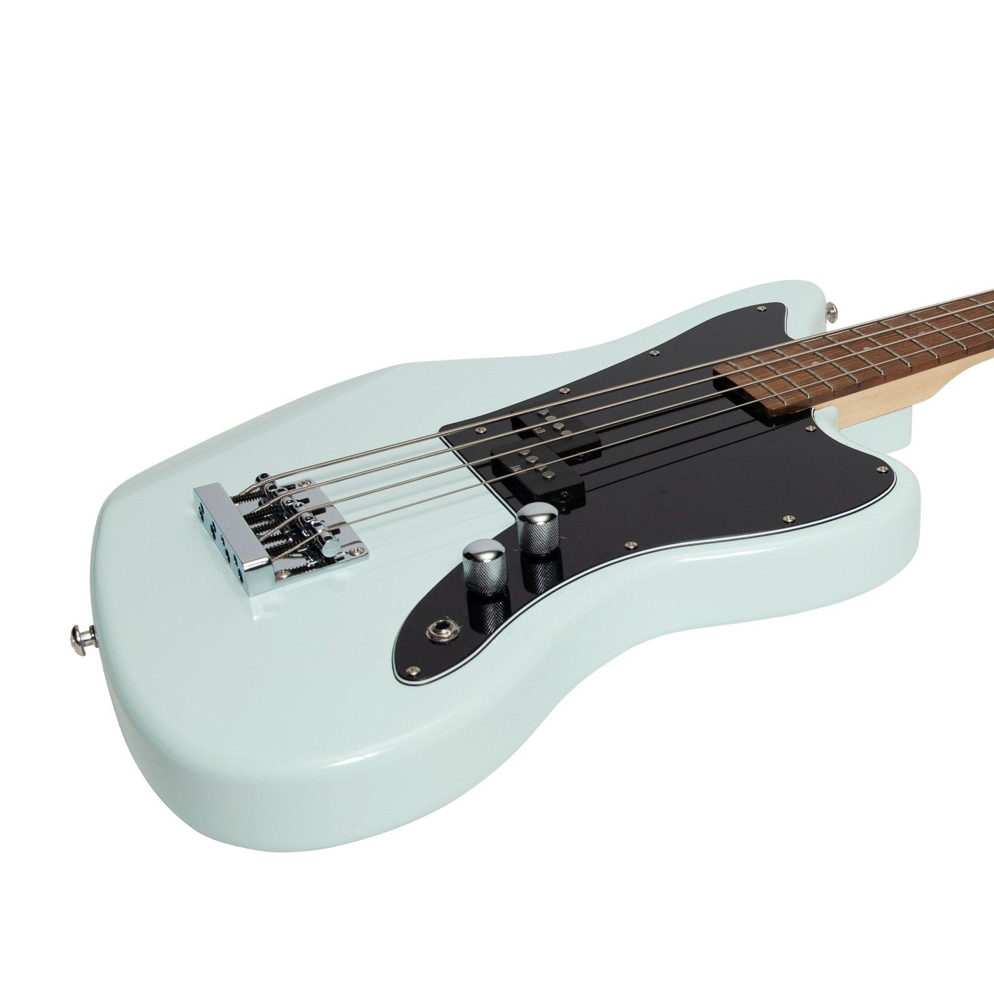 J&D Luthiers 4-String JM-Style Electric Bass Guitar (Light Blue)