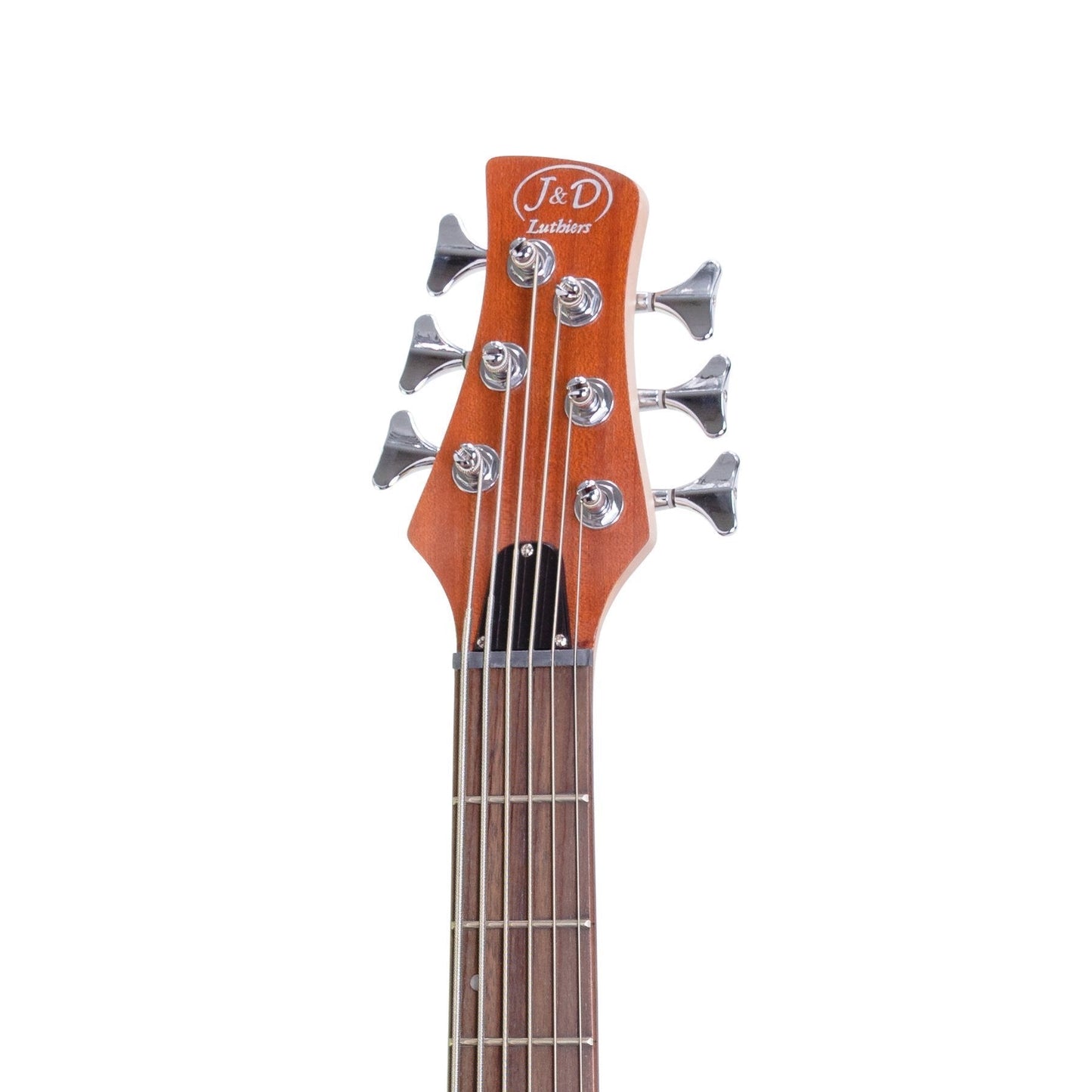 Load image into Gallery viewer, J&amp;amp;D Luthiers 6-String T-Style Contemporary Active Bass Guitar (Natural Satin)
