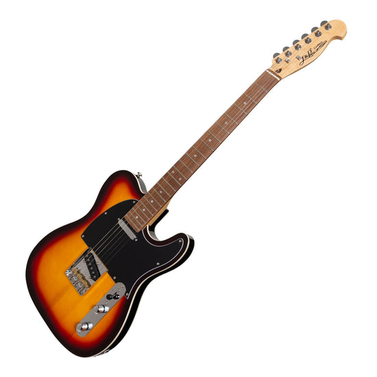 J&D Luthiers Custom TE-Style Electric Guitar (Tobacco Sunburst)