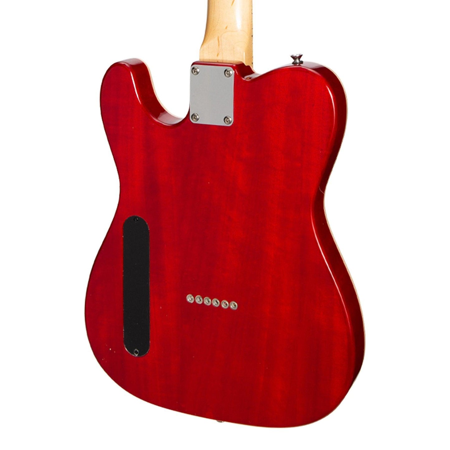 J&D Luthiers Flame Maple Thinline TE-Style Electric Guitar (Cherry Sunburst)