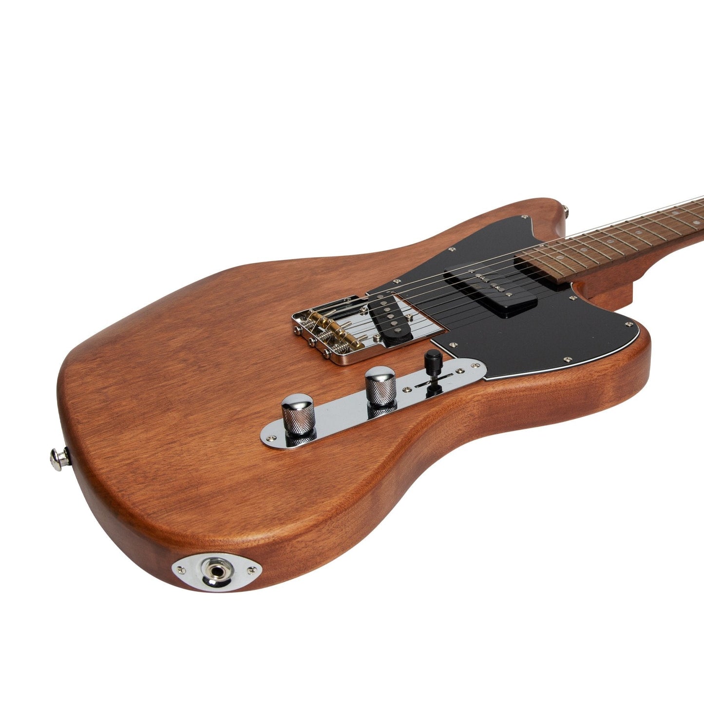 J&D Luthiers Hybrid JM-Style Electric Guitar (Natural Satin)