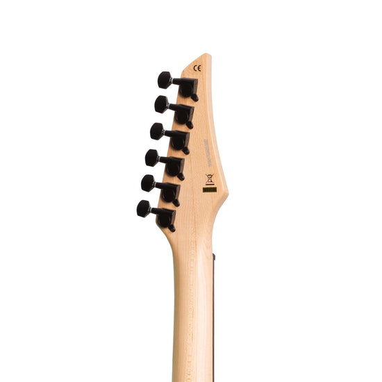 J&D Luthiers IE9 Contemporary Left Handed Electric Guitar (Transparent Black)