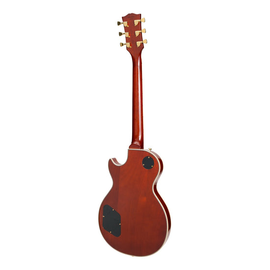 J&D Luthiers LP-Custom Style Electric Guitar (Honeyburst)