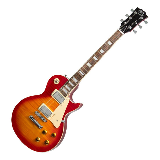 J&D Luthiers LP-Style Electric Guitar (Cherry Sunburst)