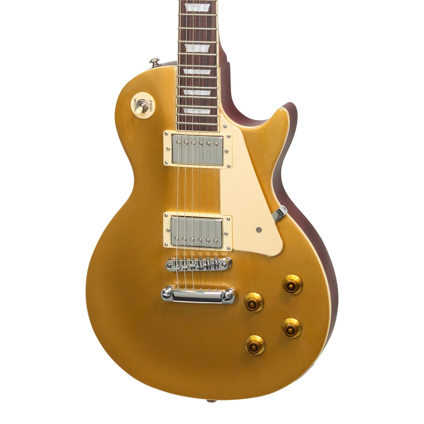 J&D Luthiers LP-Style Electric Guitar (Gold Top)