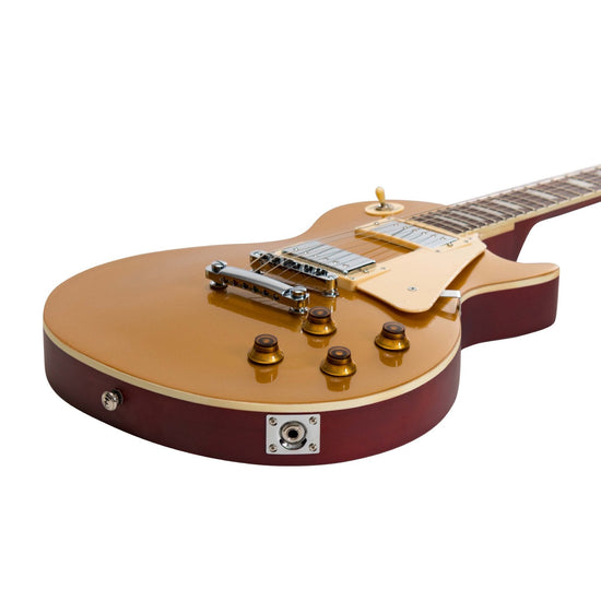 J&D Luthiers LP-Style Electric Guitar (Gold Top)