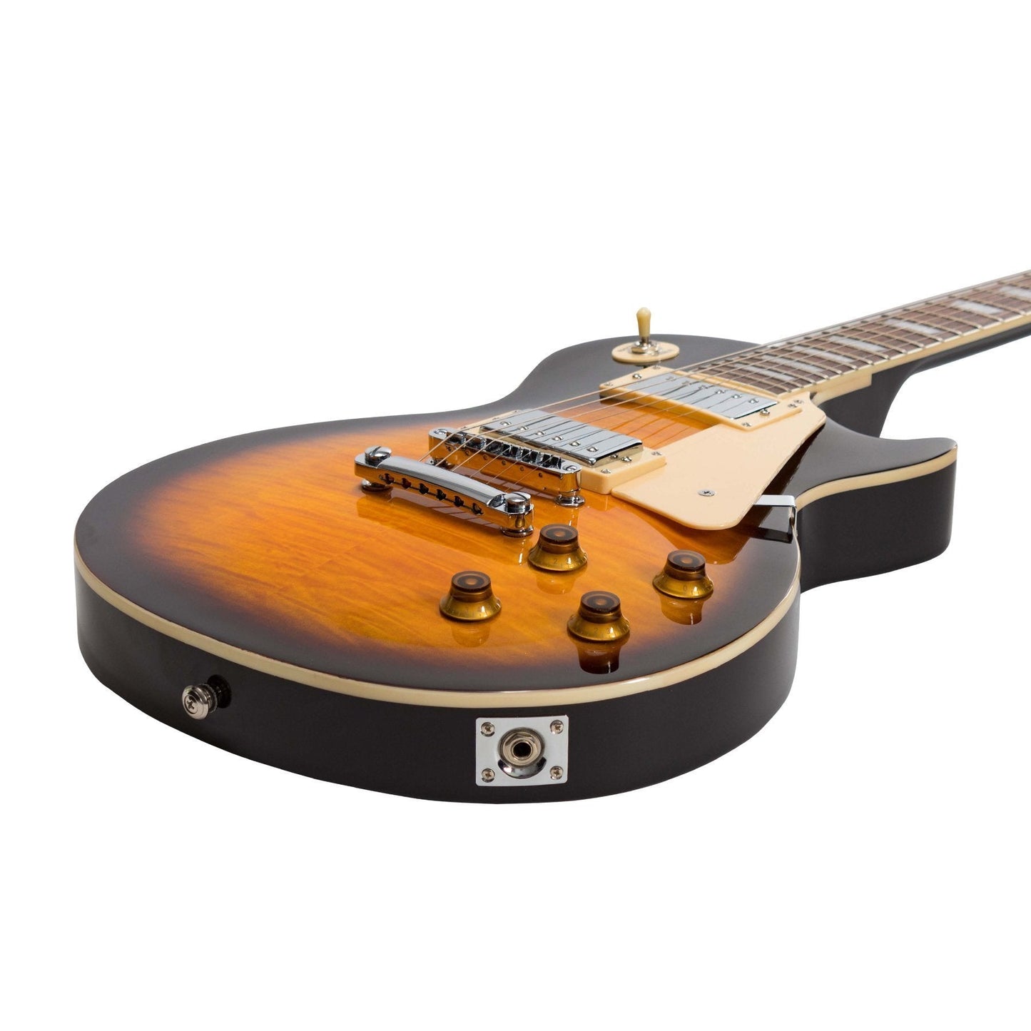 J&D Luthiers LP-Style Electric Guitar (Vintage Sunburst)