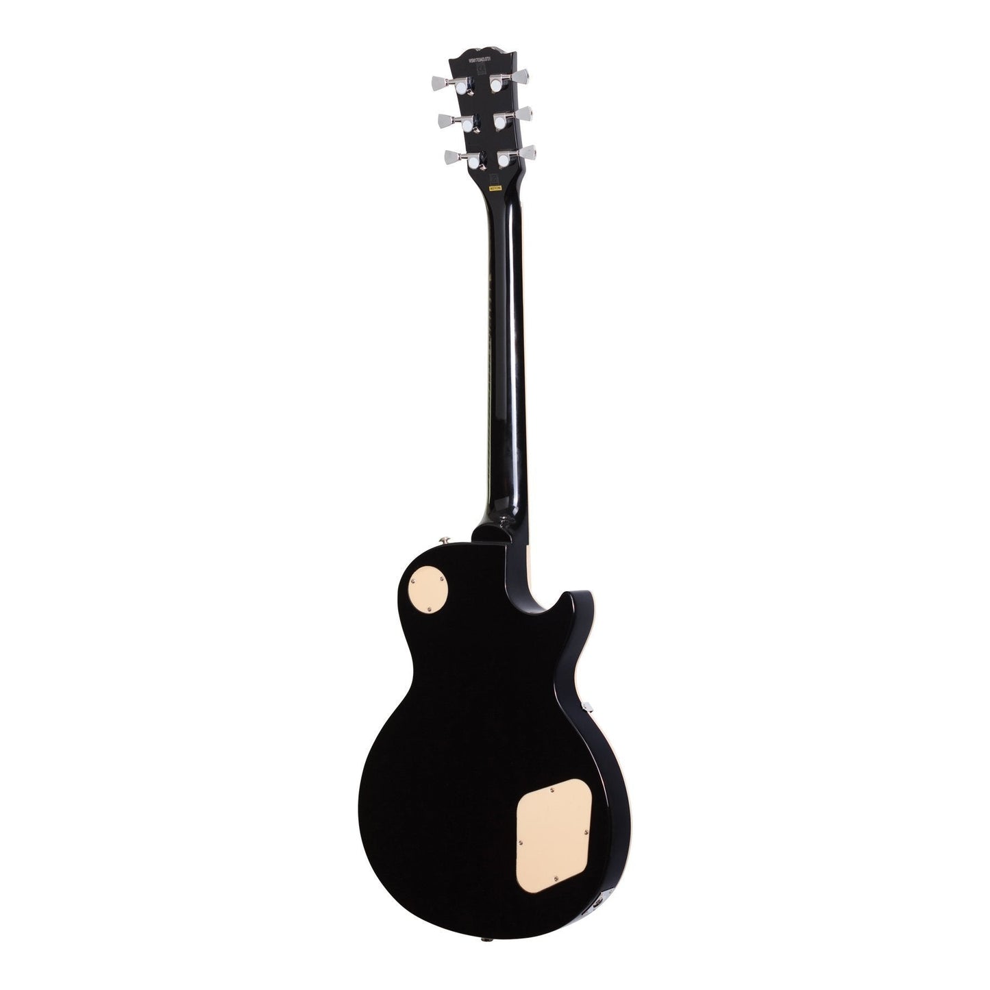J&D Luthiers LP-Style Left Handed Electric Guitar (Black)
