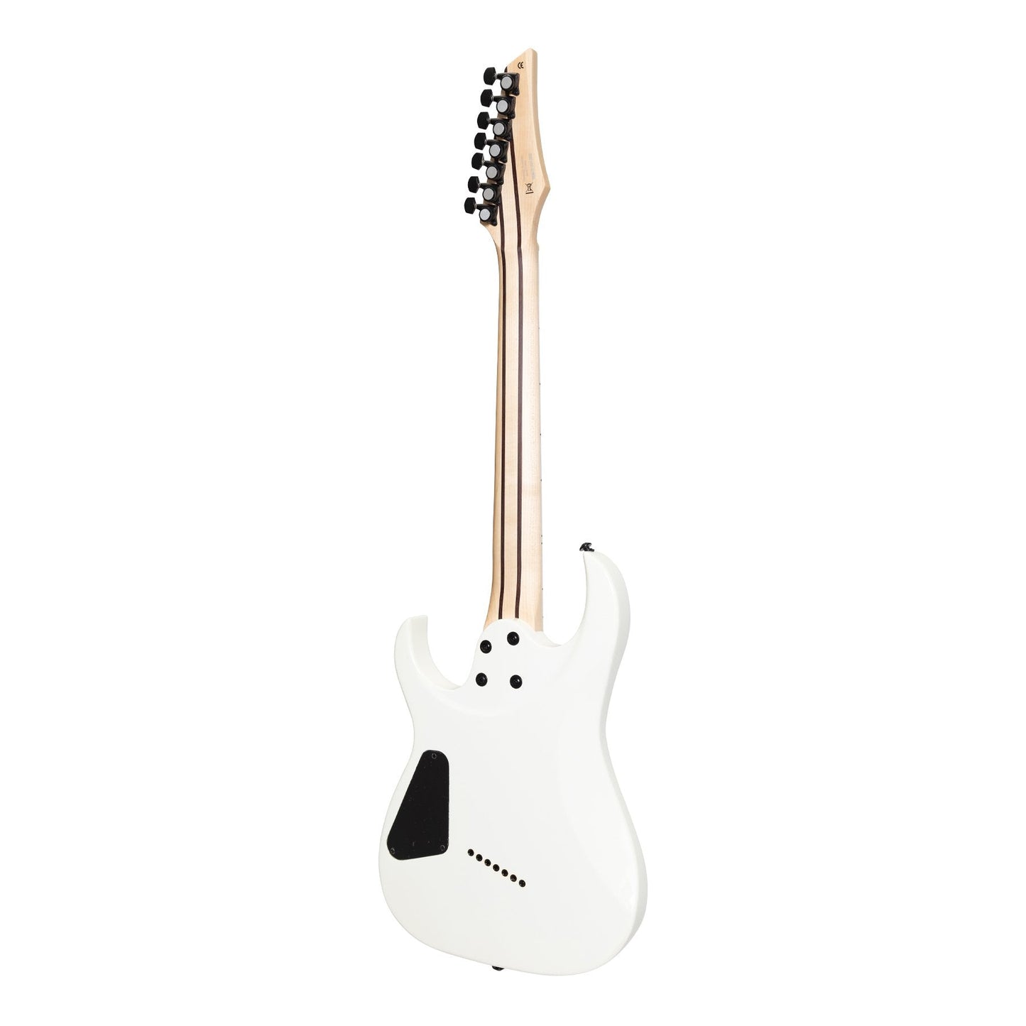 J&D Luthiers MF7 7-String Contemporary Multi-Scale Electric Guitar (White)