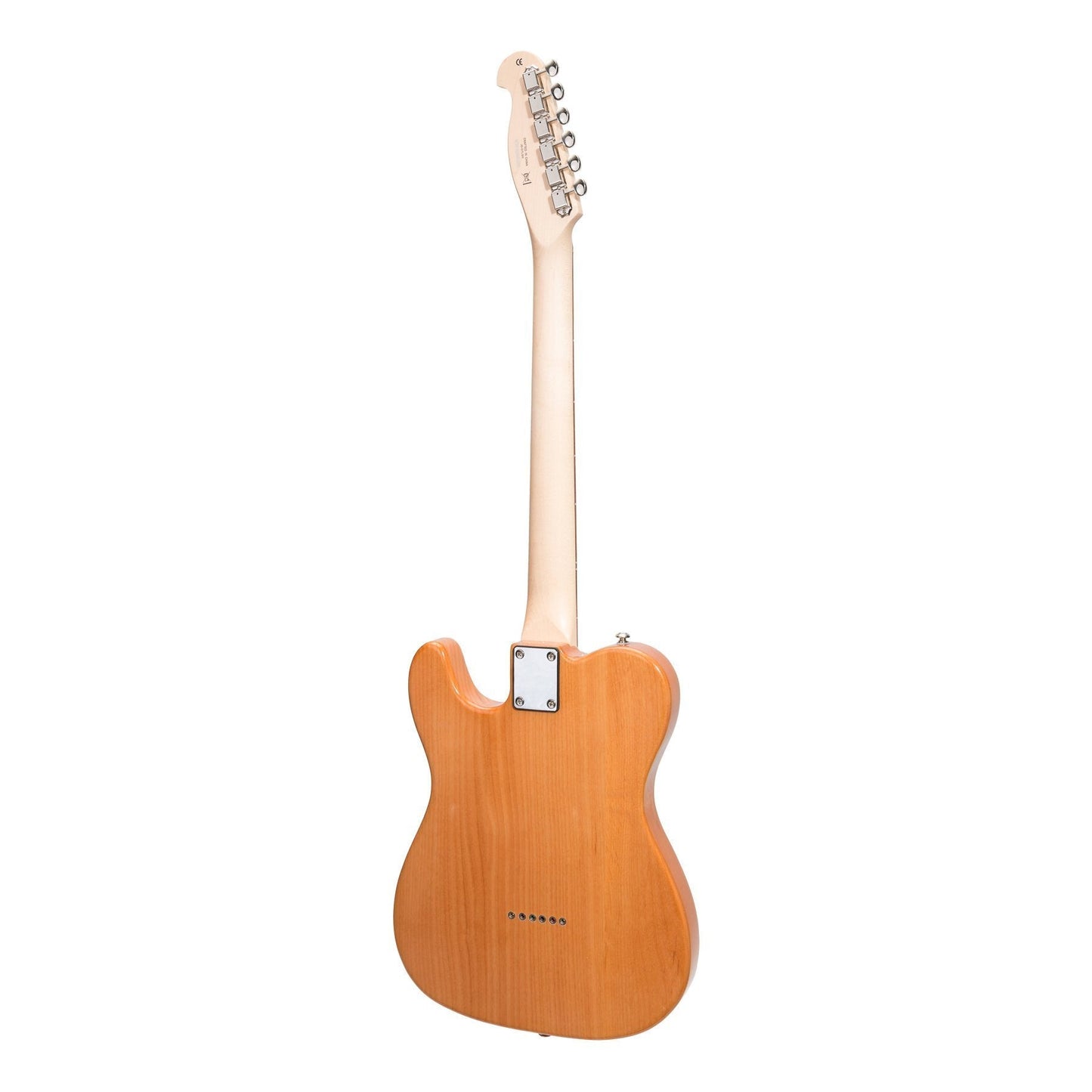 J&D Luthiers Thinline TE-Style Electric Guitar (Natural Gloss)
