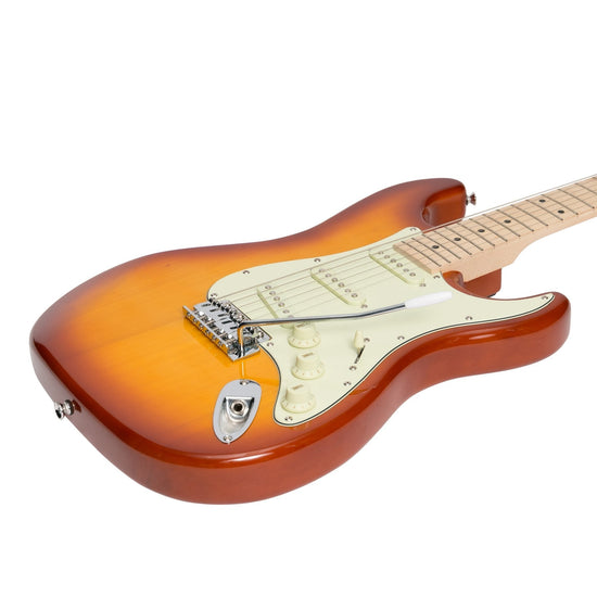 J&D Luthiers Traditional ST-Style Electric Guitar (Honeyburst)