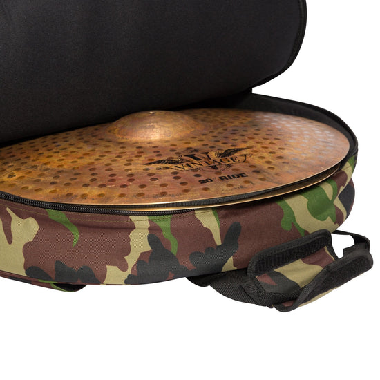 Kahzan Deluxe Cymbal Trolley Bag (Camo)
