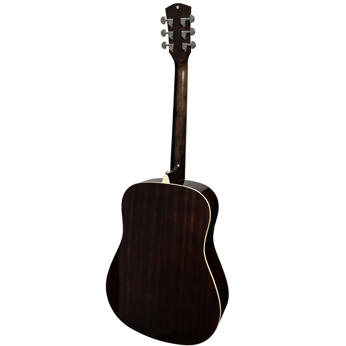 Lorden Acoustic Dreadnought Guitar (Black)