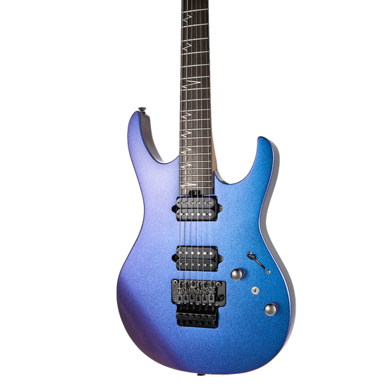 MOOER MMT100 FLOYD ROSE ELECTRIC GUITAR (AURORA PURPLE