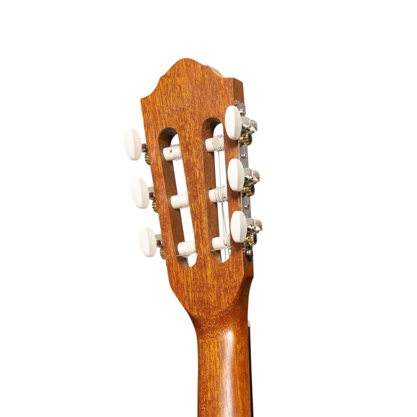 Martinez 1/2 Size Student Classical Guitar with Built In Tuner (Spruce/Koa)