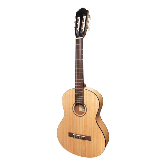 Martinez 3/4 Size Student Classical Guitar Pack with Built In Tuner (Mindi-Wood)