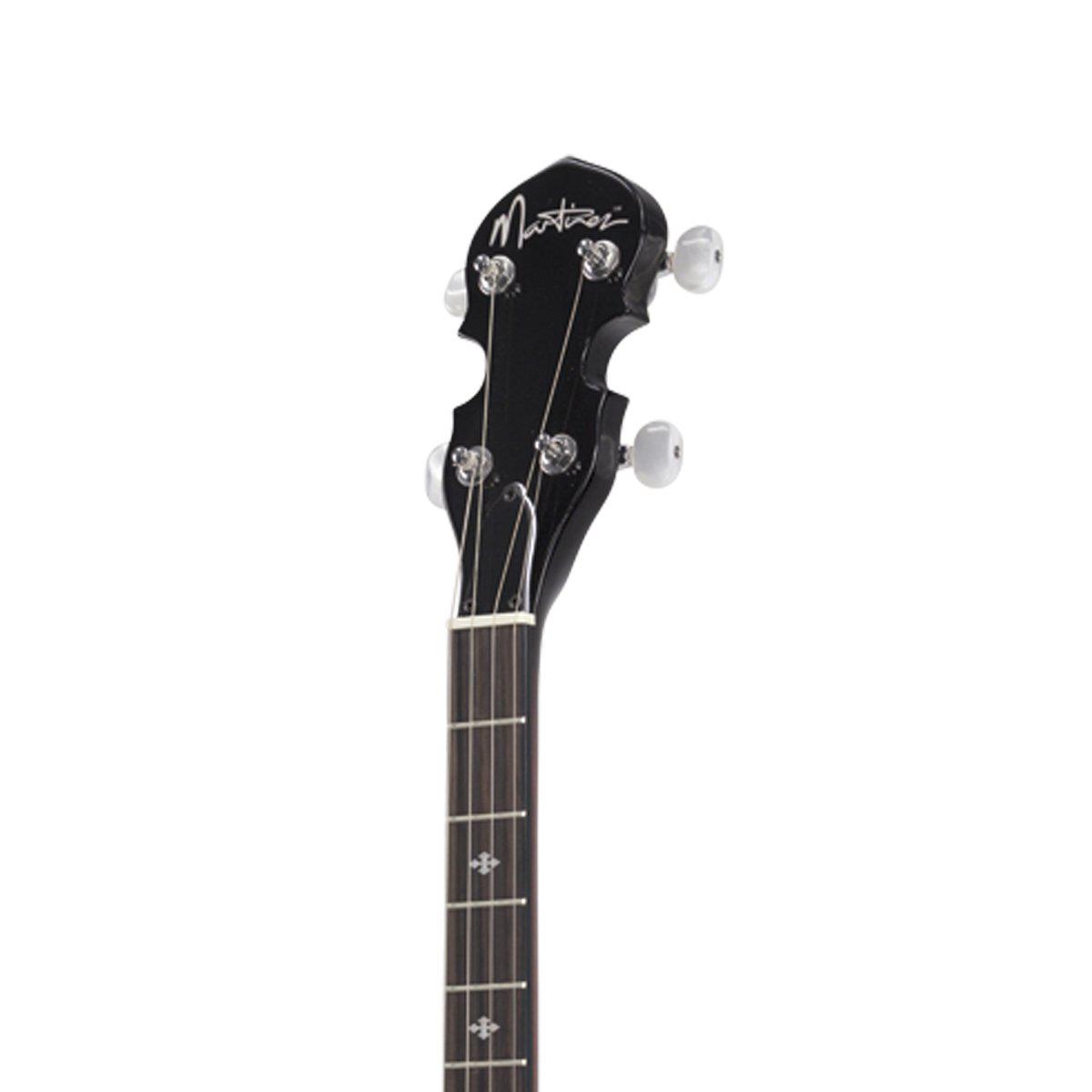 Martinez 4-String Tenor Resonator Banjo (Natural Gloss)