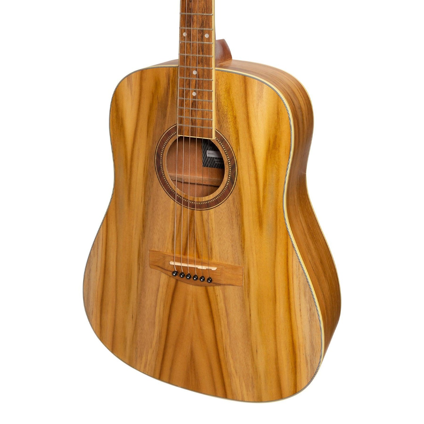 Martinez '41 Series' Dreadnought Acoustic Guitar Pack (Jati-Teakwood)