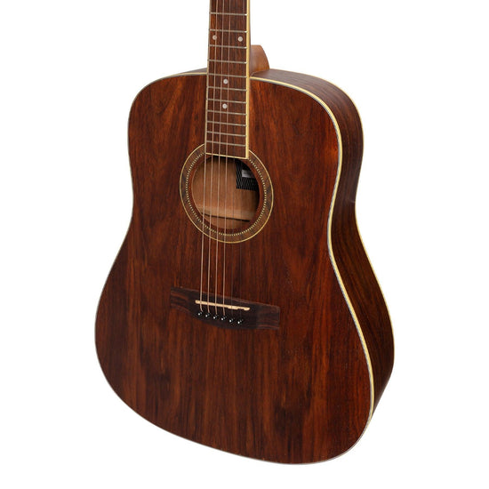 Martinez '41 Series' Dreadnought Acoustic Guitar Pack (Rosewood)