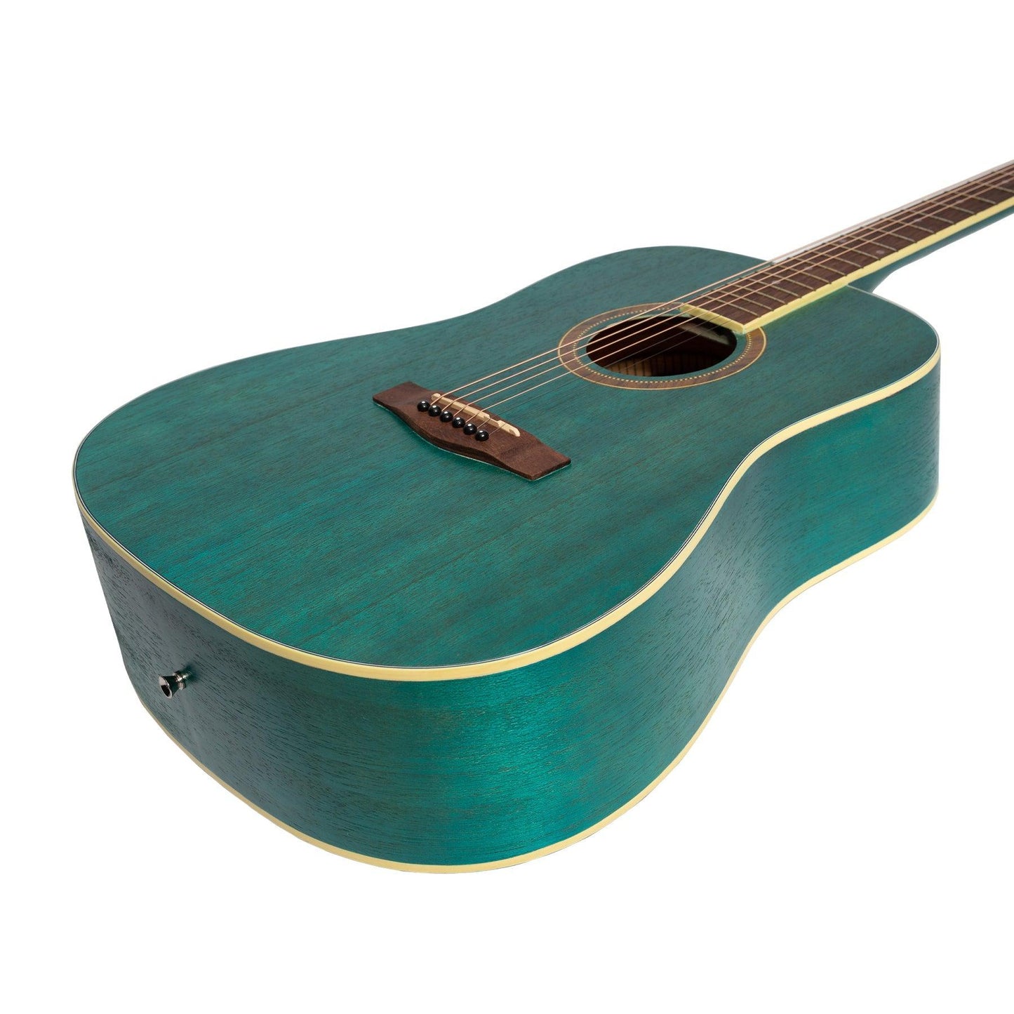Martinez '41 Series' Dreadnought Acoustic Guitar Pack (Teal Green)