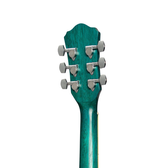 Martinez '41 Series' Dreadnought Acoustic Guitar Pack (Teal Green)